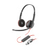Poly Blackwire 3220 náhlavní souprava, USB-C/A adaptér, stereo