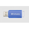 VERBATIM Flash Disk 64GB DataBar USB 2.0 Disk, modrý