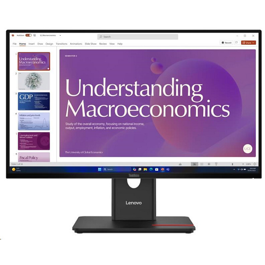 BAZAR - LENOVO LCD T24D-40 - 23.8",IPS,16:9,1920x1080,120Hz,250cd/m2,1500:1,4ms,USB-C(96W PD),HDMI,USBHub,RJ45 - rozbale BAZAR - LENOVO LCD T24D-40 - 23.8",IPS,16:9,1920x1080,120Hz,250cd/m2,1500:1,4ms,USB-C(96W PD),HDMI,USBHub,RJ45 - rozbale
