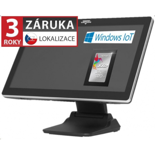 Virtuos AerPOS PP-8632CV, 22", 8GB, 120GB SSD, Win 10 IoT, kapacitní, bezrámečkový