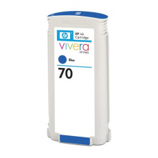 HP 70 Blue DJ Ink Cart, 130 ml, C9458A