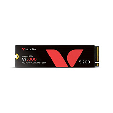 VERBATIM SSD Vi5000 Internal PCIe NVMe M.2 SSD 512GB , W2500/ R 5000 MB/s