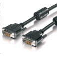 PREMIUMCORD Prepojovací kábel DVI - DVI 3 m (DVI-D, M/M, dual link)