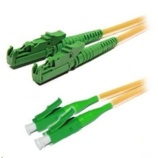 Duplexní patch kabel SM 9/125, OS2, E2000(APC)-LC(APC), LS0H, 2m Duplexní patch kabel SM 9/125, OS2, E2000(APC)-LC(APC), LS0H, 2m
