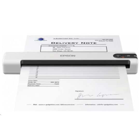 Skener EPSON WorkForce DS-70, A4, 600x600 dpi,USB, mobilný