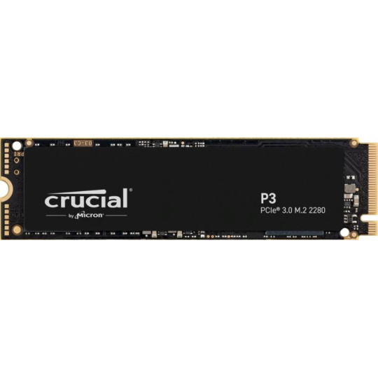 CRUCIAL SSD 2TB P3, M.2 2280, PCIe Gen3x4, R:3500/W:3000MB/s CRUCIAL SSD 2TB P3, M.2 2280, PCIe Gen3x4, R:3500/W:3000MB/s