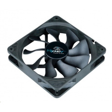 AKASA ventilátor Viper, čierny Ventilátor 12cm, 120x120x25mm, HDB, 4 pin PWM