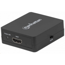 Manhattan HDMI Splitter, 1080p 2-portový HDMI Splitter, napájanie USB, čierny