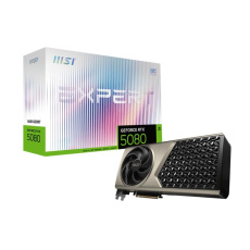 MSI VGA NVIDIA GeForce RTX 5080 16G EXPERT OC, RTX 5080, 16GB GDDR7, 3xDP, 1xHDMI MSI VGA NVIDIA GeForce RTX 5080 16G EXPERT OC, RTX 5080, 16GB GDDR7, 3xDP, 1xHDMI
