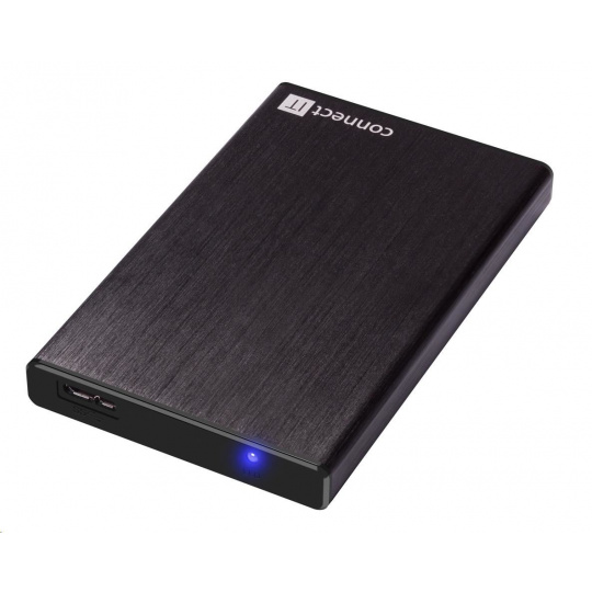 Externý box CONNECT IT LITE pre HDD 2,5" SATA, USB 3.0 čierna