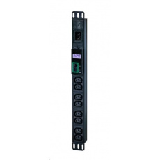 APC Easy PDU, meraná, 1U, 16A, 230V, (8)C13, IEC C14 (2.5m)