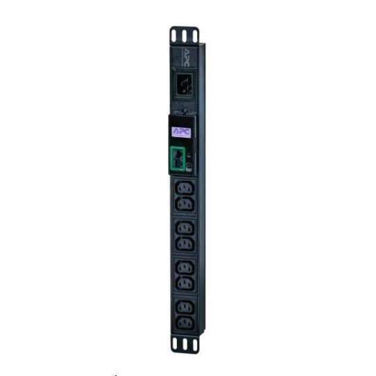 APC Easy PDU, meraná, 1U, 16A, 230V, (8)C13, IEC C14 (2.5m)