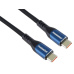 PremiumCord USB-C kabel ( USB 3.2 GEN 2x2, 5A, 100W, 20Gbit/s ) 2m, bavlněný oplet