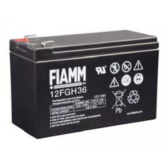 Batéria - Fiamm 12 FGH 36 (12V/9,0Ah - Faston 250), životnosť 5 rokov