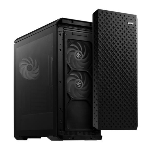 ADATA XPG case DEFENDER PRO Mid-Tower, bez zdroje, 3x 120mm ARGB Fan, Černá