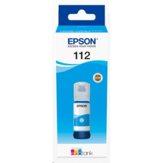 Fľaštička s atramentom EPSON 112 EcoTank Pigment Cyan