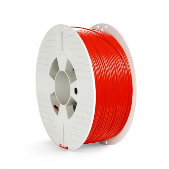 VERBATIM Filament pre 3D tlačiarne PET-G 1.75mm, 327m, 1kg červená