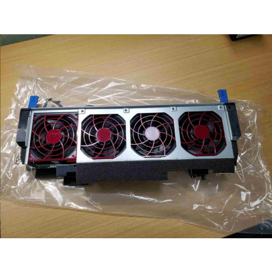 HPE  ML350 Gen10 Redundant Fan Cage Kit with 4 Fan Modules (required for 2CPU/P816i-a/2cages+MBay/M.2/NVMe/GPU)