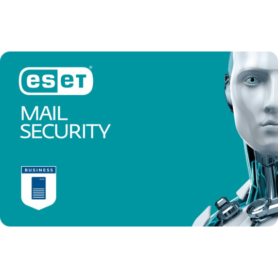 ESET Mail Security pre 11 - 25 zariadení, predĺženie na 2 roky GOV