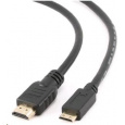 GEMBIRD HDMI na HDMI mini 1,8 m kábel (v1.4, pozlátené kontakty, tienené)