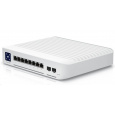 UBNT USW-Enterprise-8-PoE [8x 2.5G RJ45, 2x 10G SFP+, 120W rozpočet PoE, PoE+ 802.3af/at, 1,3" dotykový displej]