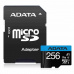 Karta ADATA MicroSDHC 256GB UHS-I Class 10, Premier + adaptér