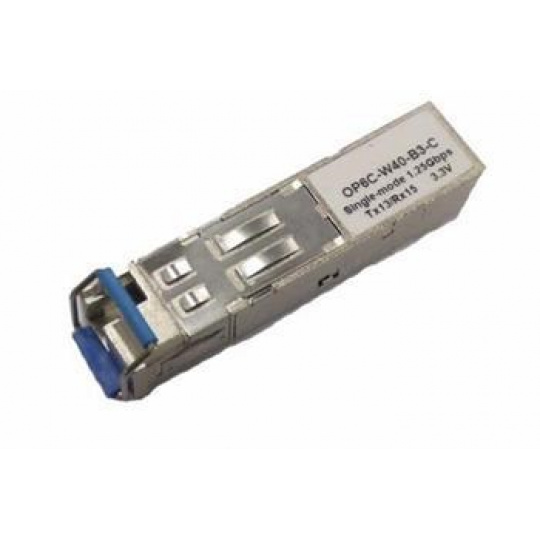 SFP WDM transceiver 1,25Gbps, 1000BASE-BX10, SM, 10km, TX1550/RX1310nm, LC simp  (J9143B