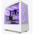 Skriňa NZXT H7 Flow edition / ATX / 2x120 mm ventilátor / USB-C / 2x USB / sklenená bočnica / sieťovaný panel / biela a čierna