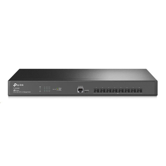 TP-Link OMADA JetStream switch SX3008F (8xSFP+, 2xconsole, fanless)