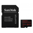 Karta SanDisk MicroSDXC 128 GB Extreme PLUS (100 MB/s, Class 10 UHS-I V30)