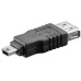 PREMIUMCORD Redukcia USB 2.0 A - Mini B 5pin (F/M)