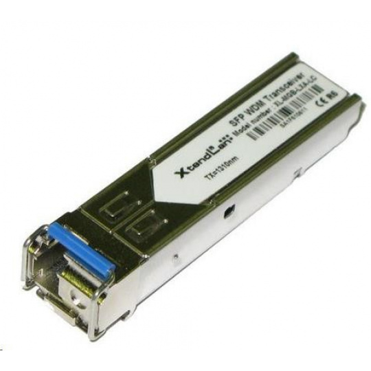 Optický SFP modul SM (1550nm/1310nm), WDM, 1,25 Gb/s, LC, 3km (HP kompatibilní)