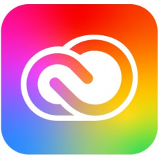 Adobe Creative Cloud for teams All Apps, Multi Platform, English, Education, Named, 12 mesiacov, Level 4, 100+ Lic - nová licence