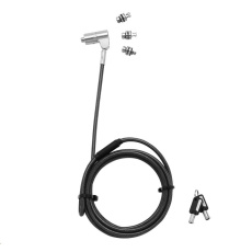 DICOTA Universal Security Cable Lock 3 Exchangeable heads fits all slots keyed DICOTA Universal Security Cable Lock 3 Exchangeable heads fits all slots keyed