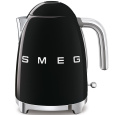 Smeg KLF03BLEU rychlovarná konvice, 1,7 l, (7 šálků), 2400 W, styl 50. let, černá