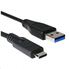 C-TECH USB 3.0 Kábel AM na USB-C (AM/CM), 1 m, čierny C-TECH USB 3.0 Kábel AM na USB-C (AM/CM), 1 m, čierny