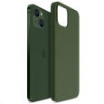 3mk Hardy Silicone MagCase pro Apple iPhone 15, Alphine Green