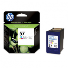 HP 57 Tri-color Ink Cart, 17 ml, C6657AE (500 pages)