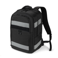 DICOTA Backpack REFLECTIVE 32-38 litre, Black DICOTA Backpack REFLECTIVE 32-38 litre, Black