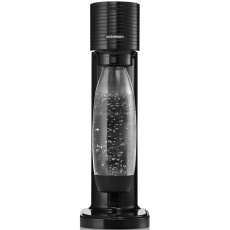 SodaStream Gaia Titan výrobník sody, mechanický, 1l láhev SodaStream Fuse, bombička s CO2, černý