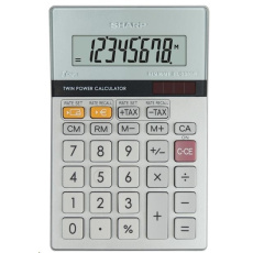 SHARP kalkulačka - EL330ERB - stříbrná SHARP kalkulačka - EL330ERB - stříbrná