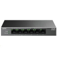 TP-Link LiteWave switch LS106LP (6x100Mb/s, 4xPoE, 41W, fanless)