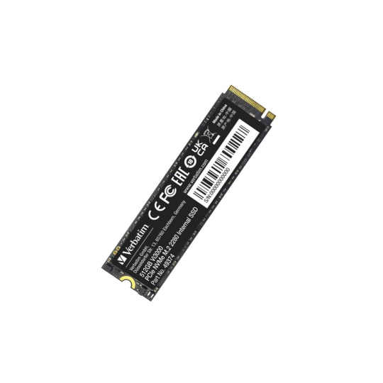 VERBATIM SSD Vi3000 Internal PCIe NVMe M.2 SSD 512GB , W 2500/ R 3300 MB/s