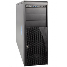 Serverové šasi INTEL P4304XXMUXX, 4U, 4x 3,5" pevný disk, bez zdroja napájania