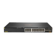 HPE Aruba Networking 6300M 24-port HPE Smart Rate 1/2.5/5GbE Class 6 PoE and 4-port SFP56 Switch JL660A RENEW