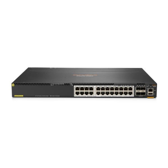 HPE Aruba Networking 6300M 24-port HPE Smart Rate 1/2.5/5GbE Class 6 PoE and 4-port SFP56 Switch JL660A RENEW