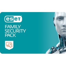 ESET Family Security Pack pre  8 zariadenia, predĺženie licencie na 1 rok