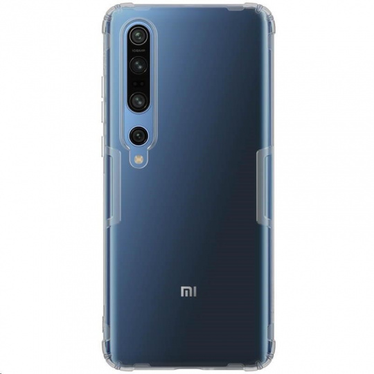 Nillkin Nature TPU puzdro pre Xiaomi Mi 10 / Xiaomi Mi 10 Pro Transparent Grey