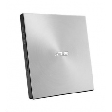 ASUS DVD Writer SDRW-08U7M-U SILVER RETAIL, externá tenká DVD-RW, strieborná, USB