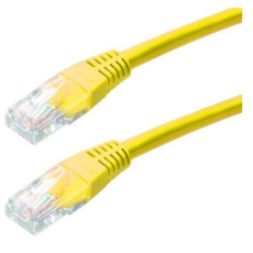 XtendLan patch kábel Cat6, UTP - 3m, žltý